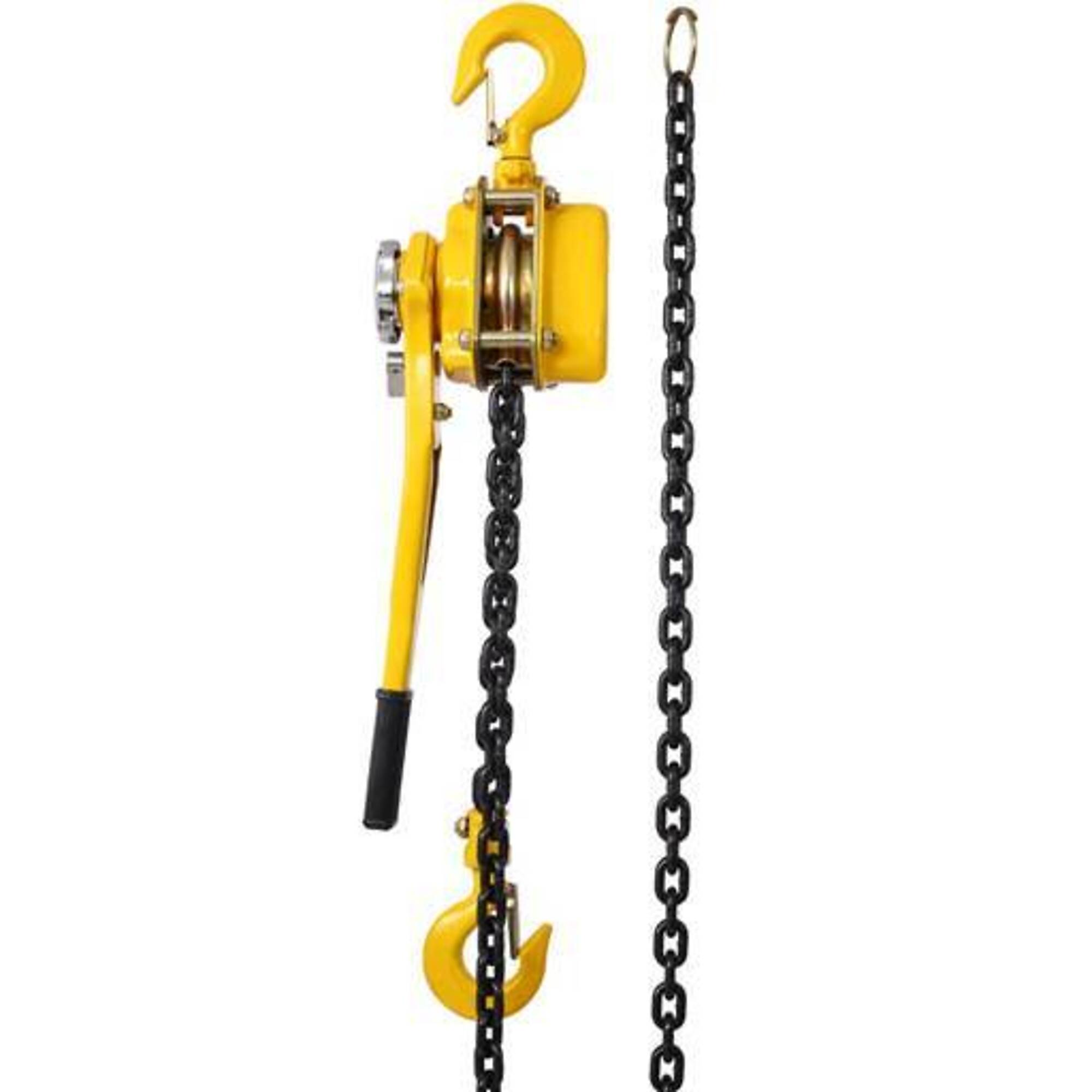 3 Ton Ratchet Lever Chain Hoist 6600 lbs. capacity with 10 ft. chain, BAC-W46557622